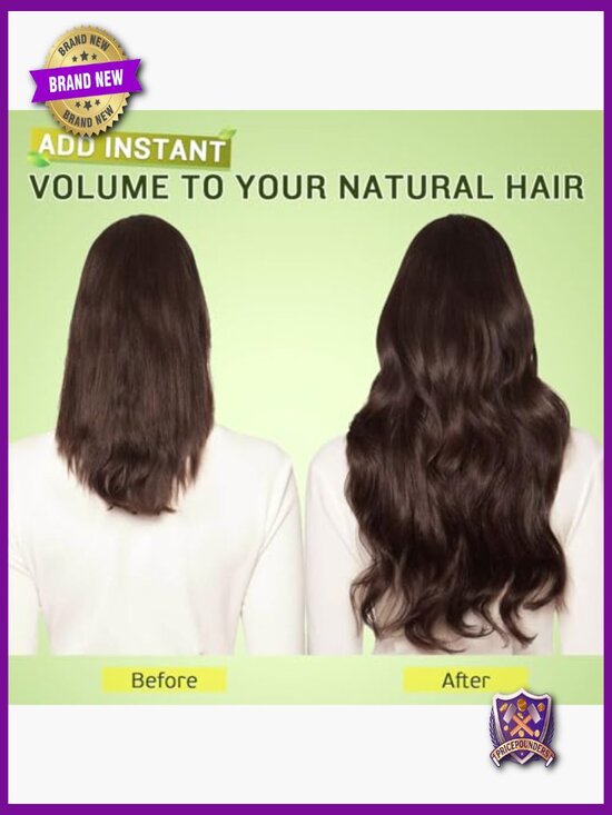 100% Remy Human Hair Clip In Extensions 22\
